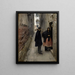 Een straat in Venetië - John Singer Sargent — ingelijst kunstwerk aan de muur