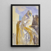 Vrouw Arabisch - John Singer Sargent — ingelijst kunstwerk aan de muur