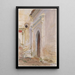 Porte cintrée - John Singer Sargent — ingelijst kunstwerk aan de muur