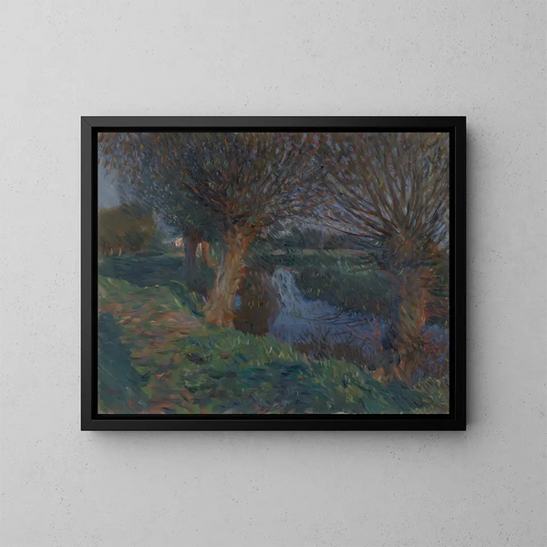 À Calcot - John Singer Sargent — ingelijst kunstwerk aan de muur