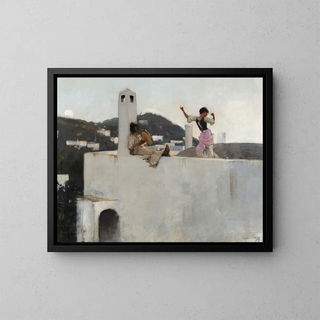 John Singer Sargent - Capri Girl on a Rooftop.webp
