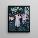 Œillet Lys Lys Roos - John Singer Sargent — ingelijst kunstwerk aan de muur