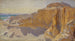 Kliffen bij Deir el-Bahari Egypte - John Singer Sargent — weergave van het kunstwerk