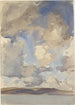 Wolken - John Singer Sargent — weergave van het kunstwerk