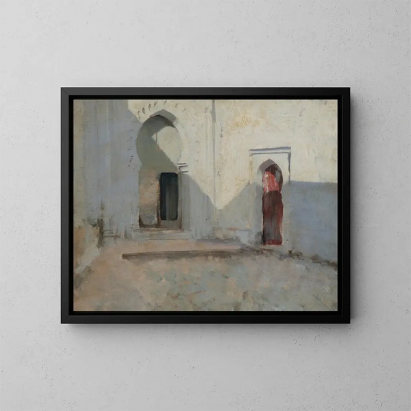 John Singer Sargent - Courtyard Tetuan Morocco.webp