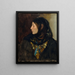 Vrouw uit Egypte - John Singer Sargent — ingelijst kunstwerk aan de muur