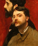 François Flameng en Paul Helleu - John Singer Sargent — weergave van het kunstwerk