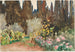 Tuinen in Florence - John Singer Sargent — weergave van het kunstwerk