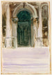 Porte verte Santa Maria della Salute - John Singer Sargent — weergave van het kunstwerk