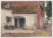 Huis en tuin - John Singer Sargent — weergave van het kunstwerk