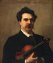 Johannes Wolff 1861-1931 Nederlandse violist - John Singer Sargent — weergave van het kunstwerk