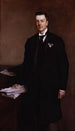 Joseph Joe Chamberlain - John Singer Sargent — weergave van het kunstwerk