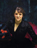 Madame Errazuriz of De Zwarte Dame - John Singer Sargent — weergave van het kunstwerk