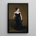 Madame X Madame Pierre Gautreau - John Singer Sargent — ingelijst kunstwerk aan de muur