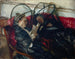 Muggenwerende horren - John Singer Sargent — weergave van het kunstwerk
