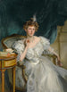 Mme William George Raphael - John Singer Sargent — weergave van het kunstwerk