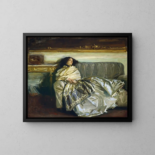 Nonchaloir repose - John Singer Sargent — ingelijst kunstwerk aan de muur