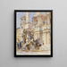 Piazza Navona Rome - John Singer Sargent — ingelijst kunstwerk aan de muur