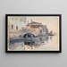 Ponte Panada Fondamenta Nuove Venise - John Singer Sargent — ingelijst kunstwerk aan de muur