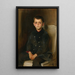 Portret van Lancelot Allen - John Singer Sargent — ingelijst kunstwerk aan de muur