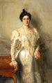 Portret van mevrouw Asher B Wertheimer - John Singer Sargent — weergave van het kunstwerk