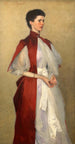 Portret van mevrouw Robert Harrison - John Singer Sargent — weergave van het kunstwerk