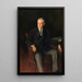Portret van Woodrow Wilson 1856-1924 Amerikaanse president - John Singer Sargent — ingelijst kunstwerk aan de muur