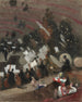 Herhaling van het orkest Pasdeloup in het Cirque d'Hiver - John Singer Sargent — weergave van het kunstwerk