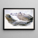 Glacier du Rhône - John Singer Sargent — ingelijst kunstwerk aan de muur