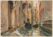 Rio di San Salvatore Venise - John Singer Sargent — weergave van het kunstwerk