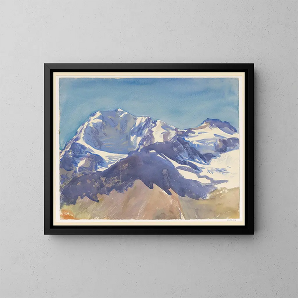 Sneeuw - John Singer Sargent — ingelijst kunstwerk aan de muur