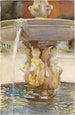 Fontaine espagnole - John Singer Sargent — weergave van het kunstwerk