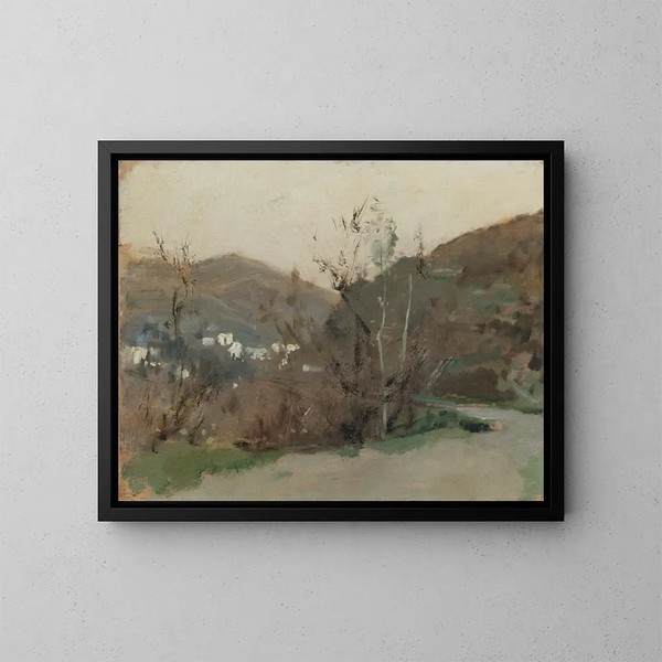 Landschap Spaans - John Singer Sargent — ingelijst kunstwerk aan de muur