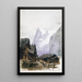 Cover van het schetsboek Splendid Mountain Watercolours 2 - John Singer Sargent — ingelijst kunstwerk aan de muur