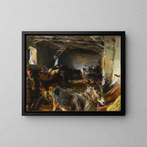 Stal in Cuenca - John Singer Sargent — ingelijst kunstwerk aan de muur