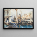 La Piazzetta met Gondels - John Singer Sargent — ingelijst kunstwerk aan de muur