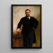 Theodore Roosevelt - John Singer Sargent — framed artwork on a wall