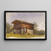 Tirols heiligdom schilderij - John Singer Sargent — ingelijst kunstwerk aan de muur
