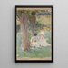 Onder de wilgen - John Singer Sargent — ingelijst kunstwerk aan de muur