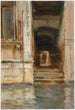 Passage vénitien - John Singer Sargent — weergave van het kunstwerk