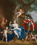 Mars, Venus en Vulcanus, De Smidse van Vulcanus - John Singleton Copley — weergave van het kunstwerk