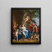 Mars, Venus en Vulcanus, De Smidse van Vulcanus - John Singleton Copley — ingelijst kunstwerk aan de muur