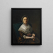 Portret van mevrouw Ebenezer Austin - John Singleton Copley — ingelijst kunstwerk aan de muur