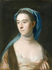 Portret van mevrouw Joseph Henshaw - John Singleton Copley — weergave van het kunstwerk