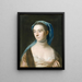 Portret van mevrouw Joseph Henshaw - John Singleton Copley — ingelijst kunstwerk aan de muur