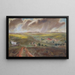 Averse de Printemps Paysage du Kansas Occidental - John Steuart Curry | Reproduction — ingelijst kunstwerk aan de muur