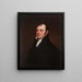 Barthélemy Schaets - John Trumbull — ingelijst kunstwerk aan de muur