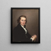 Dr Lemuel Hopkins - John Trumbull — ingelijst kunstwerk aan de muur
