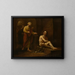 Ik zat in de gevangenis en jullie zijn naar mij toe gekomen Matteüs 25:36 - John Trumbull — ingelijst kunstwerk aan de muur