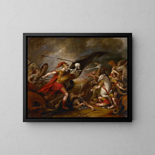 John Trumbull - Joshua at the Battle of Ai  Attended by Death.webp